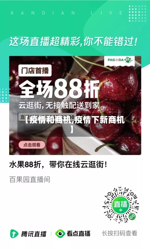 【疫情和商机,疫情下新商机】-第2张图片